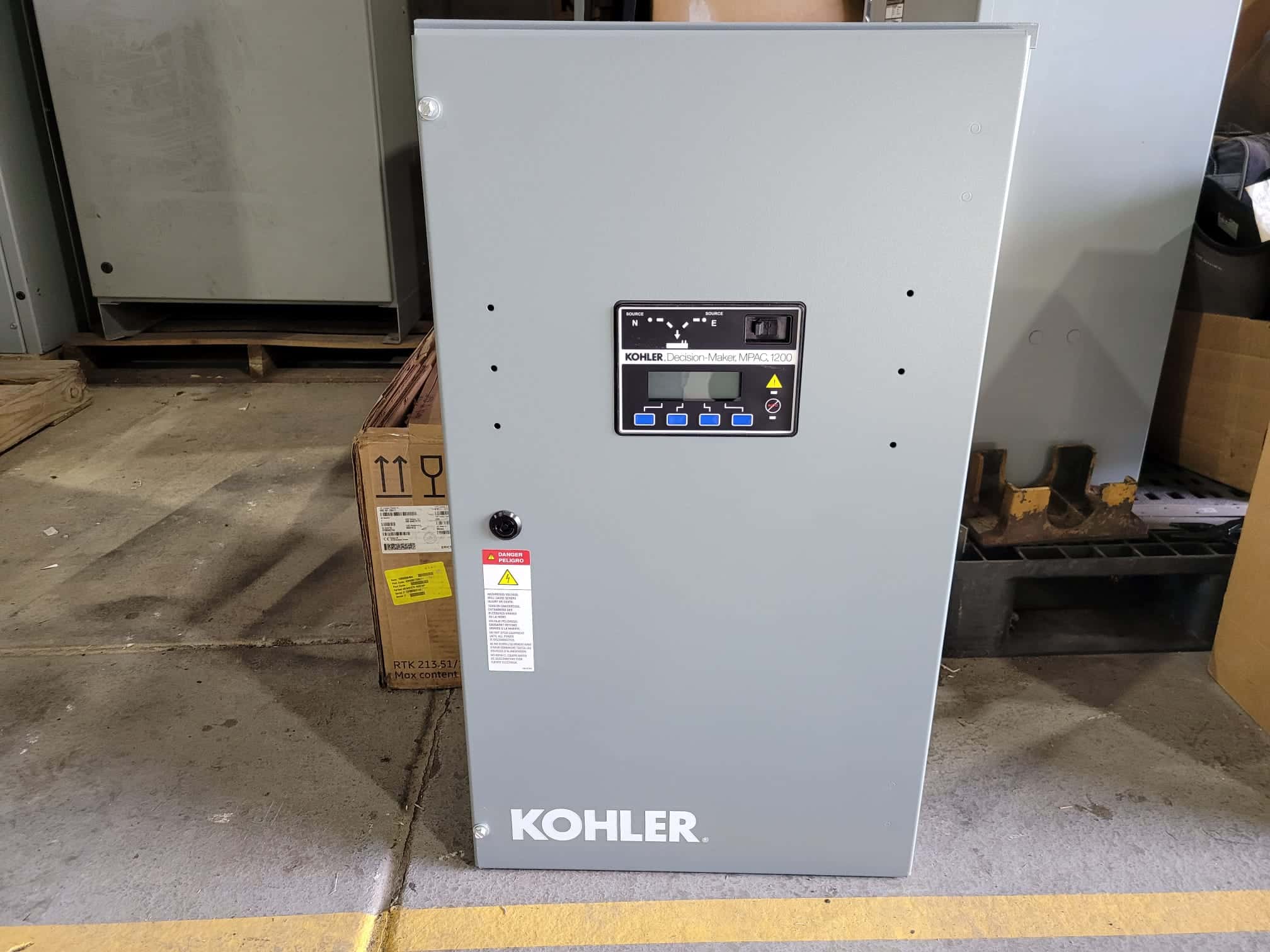 New 150 Amp Kohler KSS-ACVC-0150S Automatic Transfer Switch – SOLD!