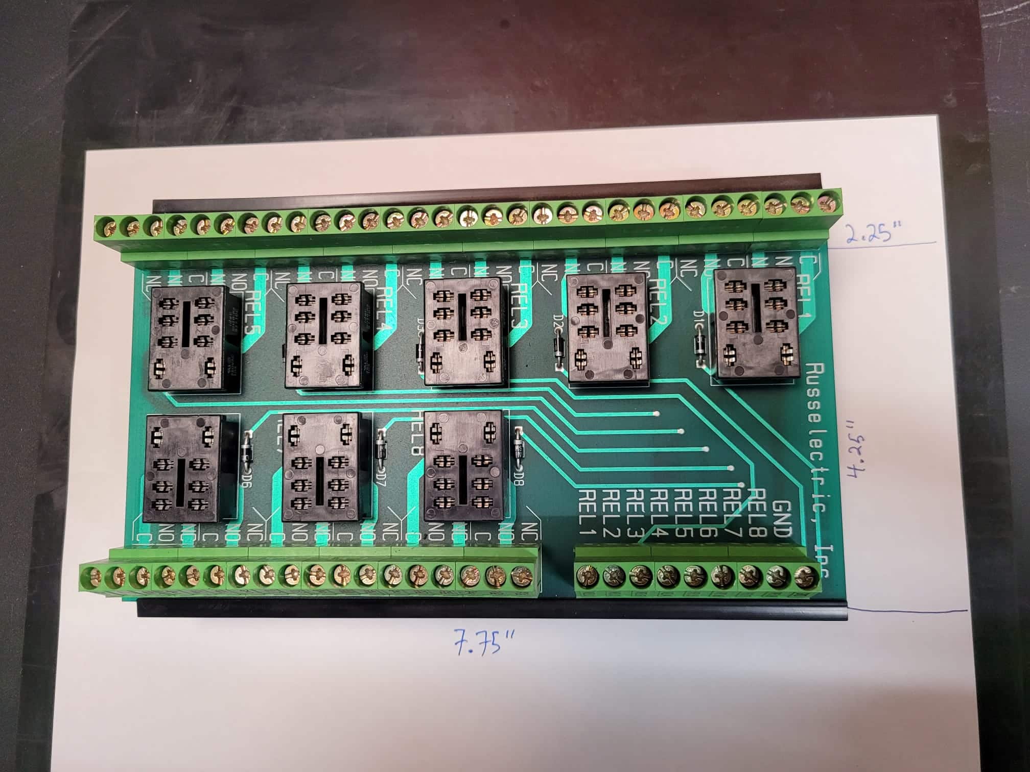 Used Russlectric, Inc Relay Board