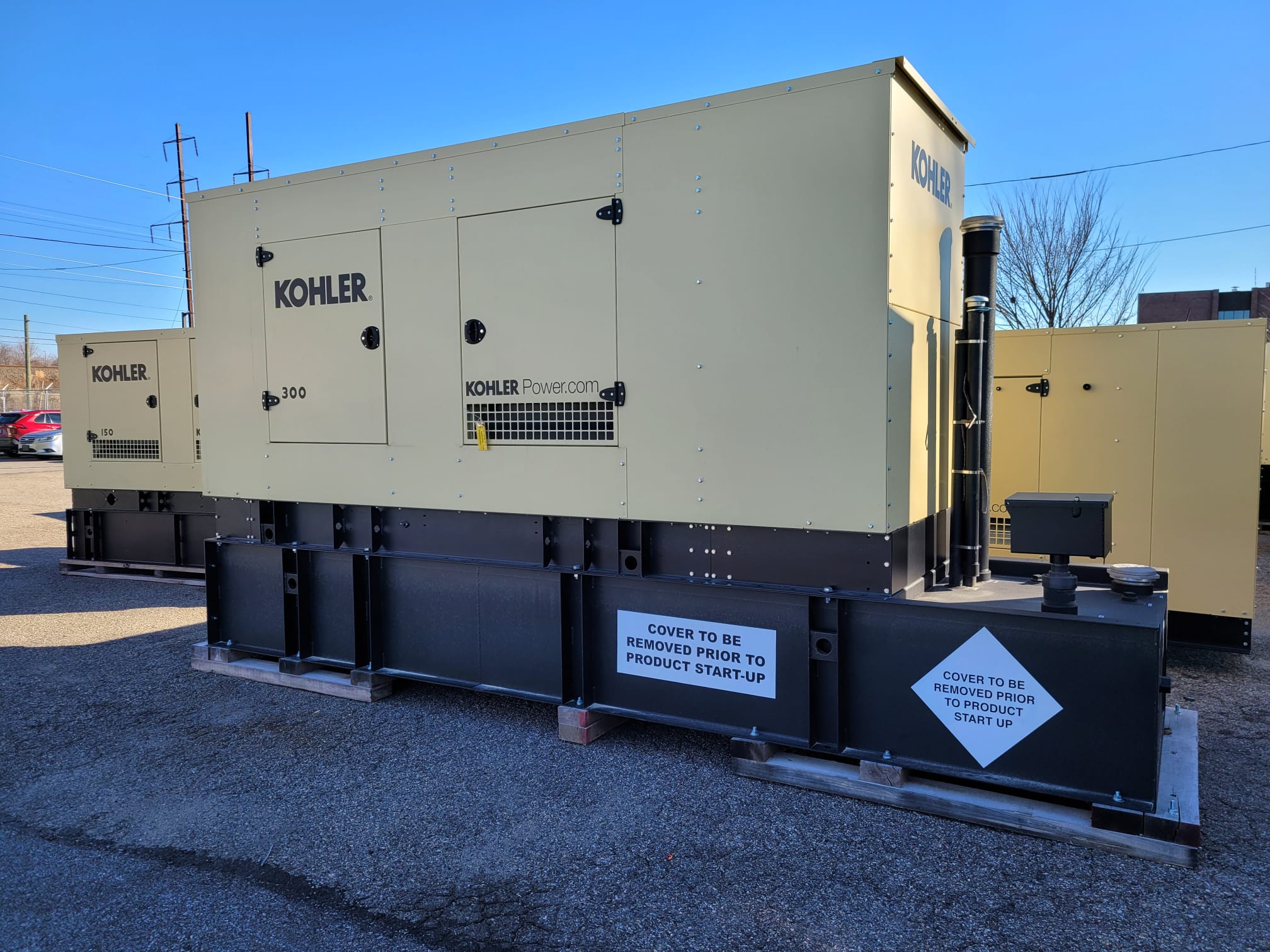 New 300 kW Kohler 300REOZJ Diesel Generator – EPA Tier 3