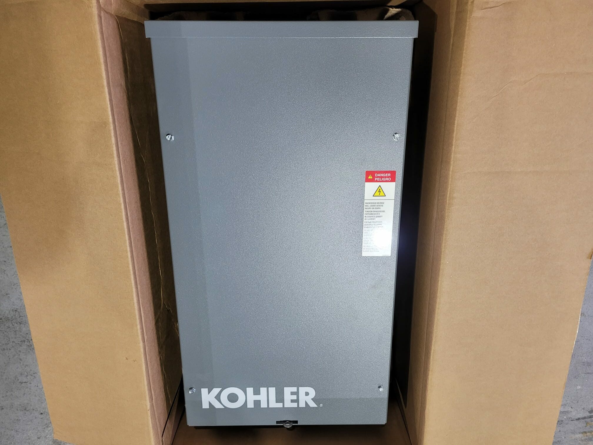 New 200 Amp Kohler RDT Automatic Transfer Switch