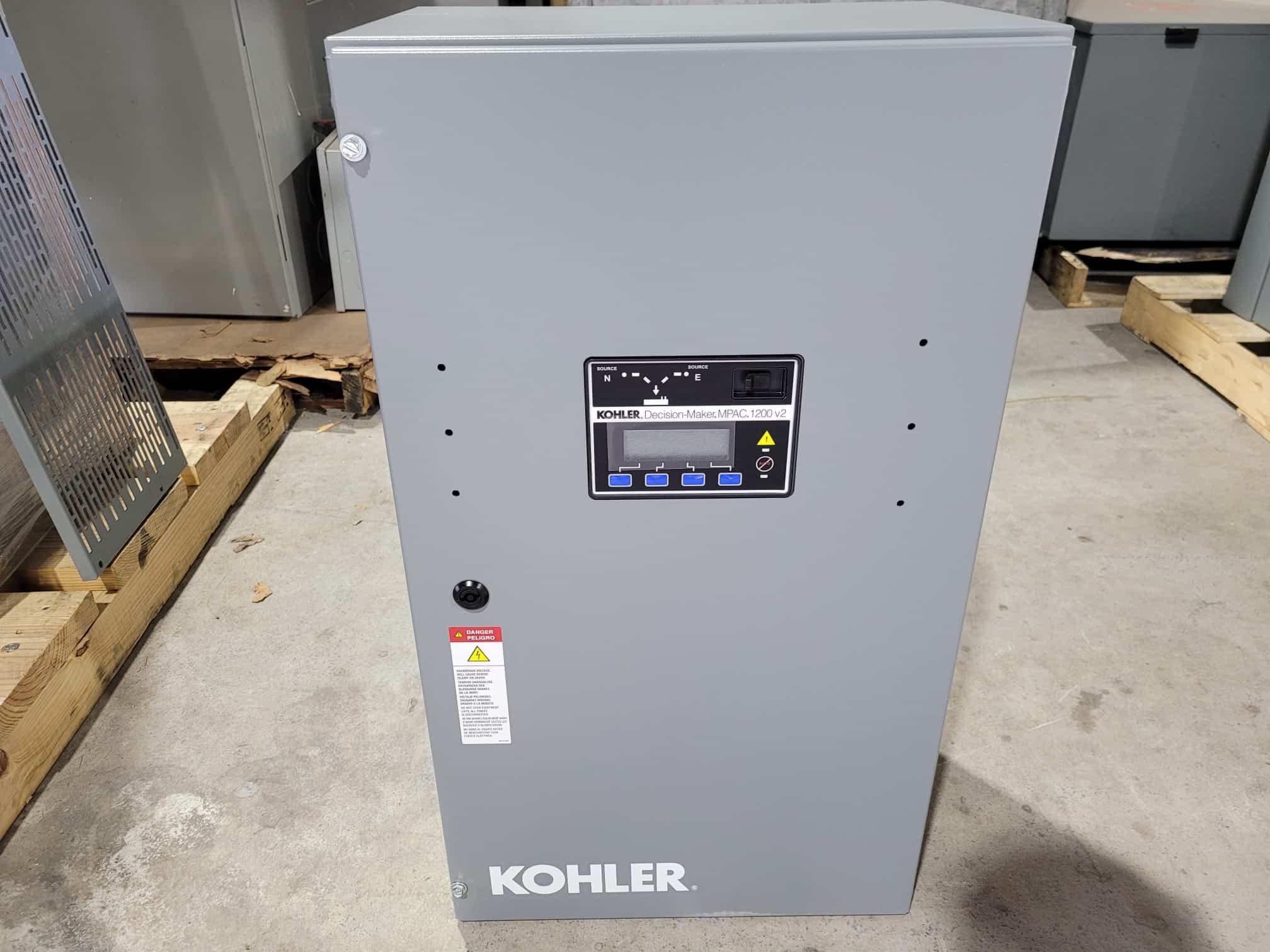 New 200 Amp Kohler KCS-AFNC-200S Automatic Transfer Switch