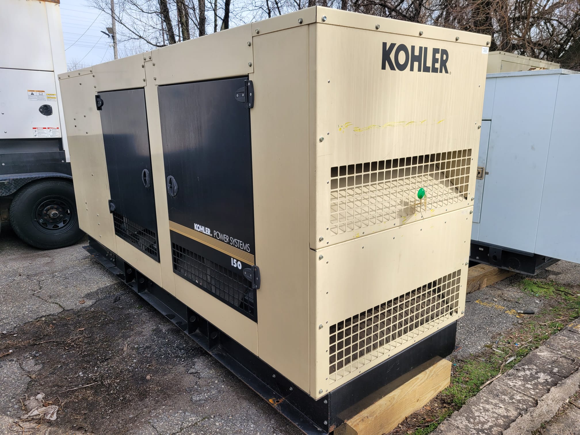 Used 150 kW Kohler 150REZG Natural Gas Generator
