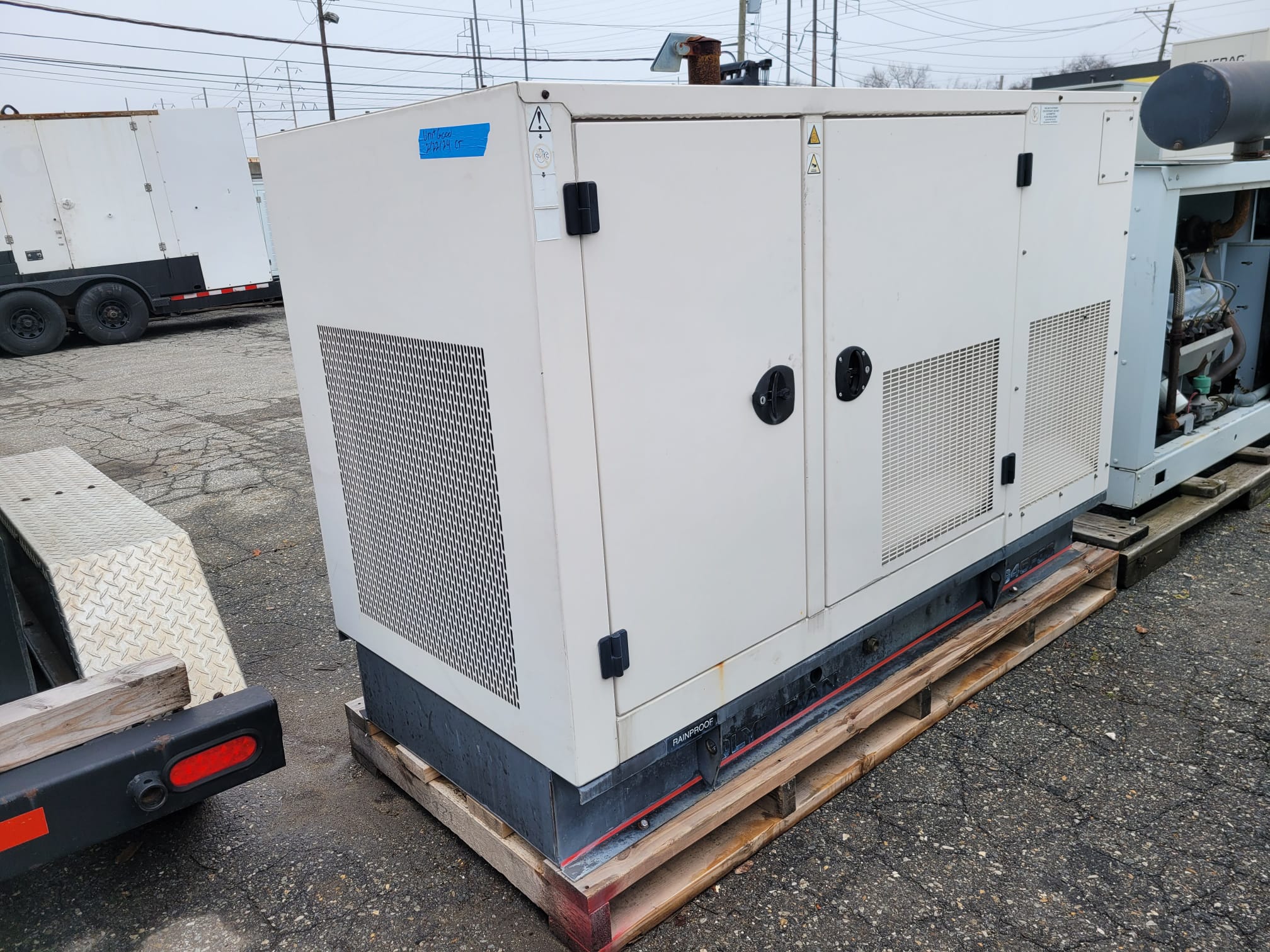 Used 45 kW Olympian G45F3S Natural Gas Generator
