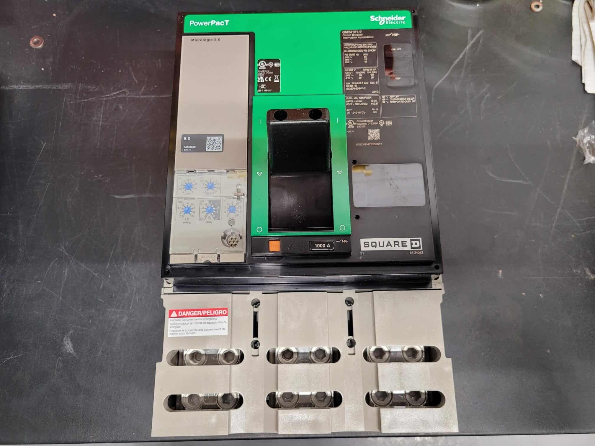 New 1000 Amp Square D PGP36100CU33A LSI Breaker (10 Available)