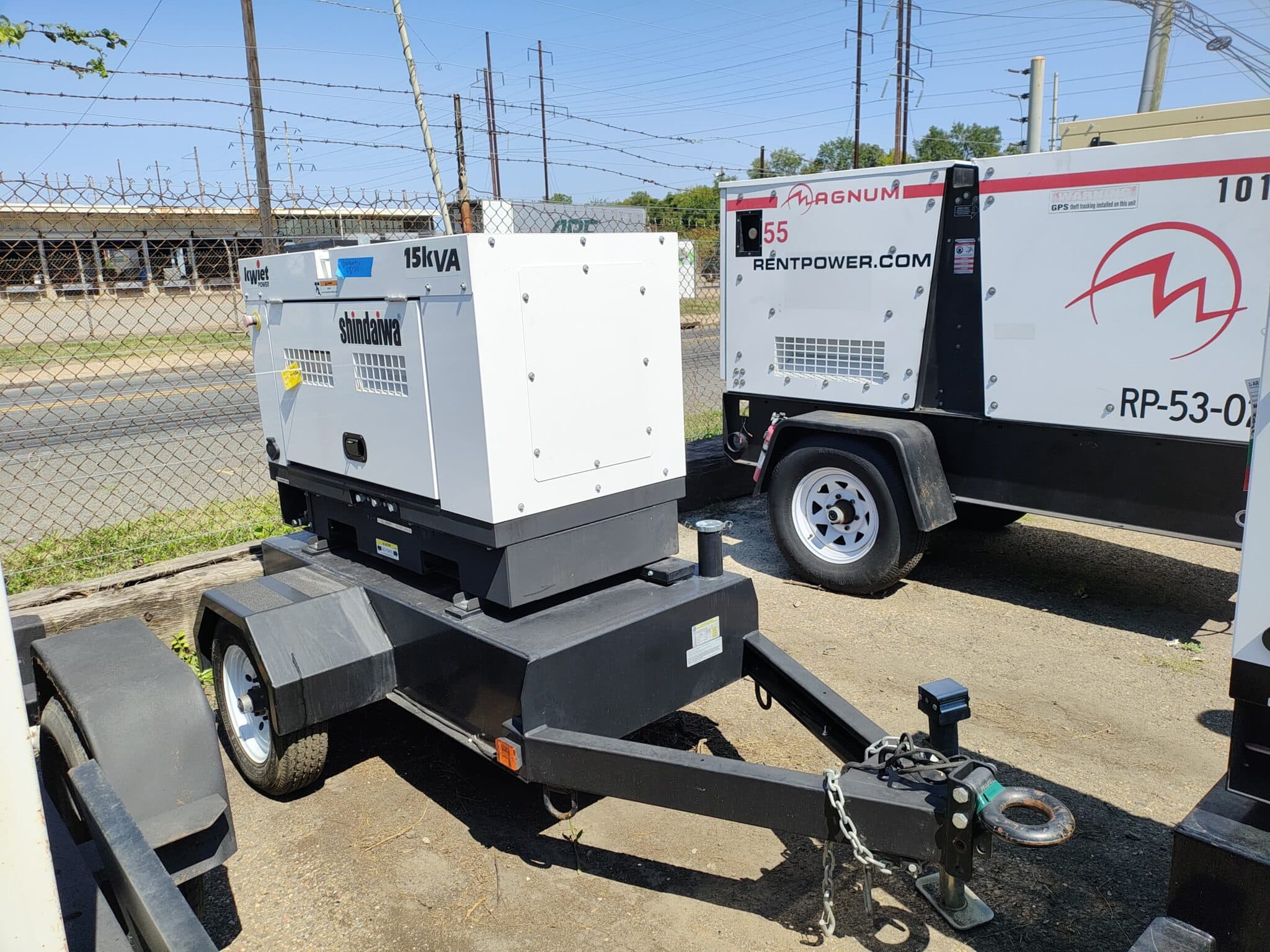 Used 15 kVA Shindaiwa DGK15F Portable Diesel Generator – EPA Tier 4 Final