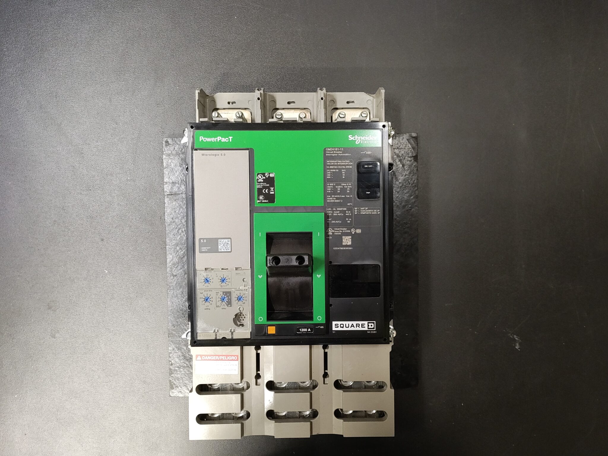 Used 1200 Amp Square D PGP36120CU33A LSI Breaker