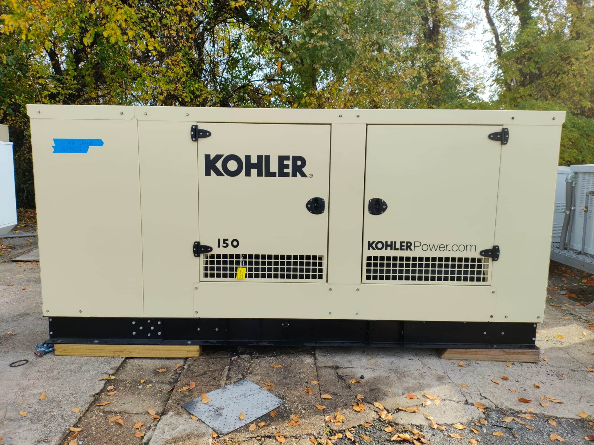 Used 135 kW Kohler 150REZGC Natural Gas Generator – EPA Certified