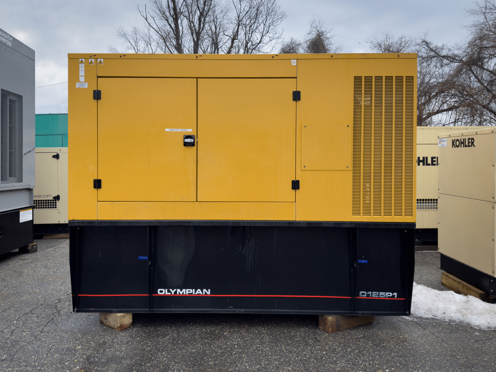 Used 125 kW Olympian D125P1 Diesel Generator – EPA Tier 2