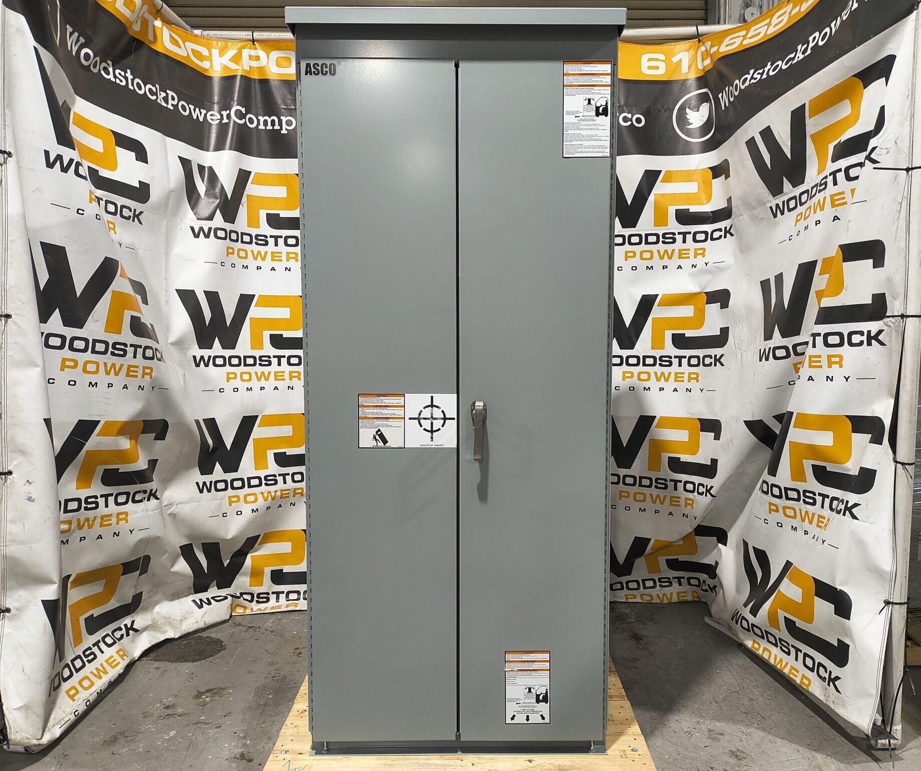 New 600 Amp ASCO J03AUSB30600NGXM Service Entrance Rated Automatic Transfer Switch