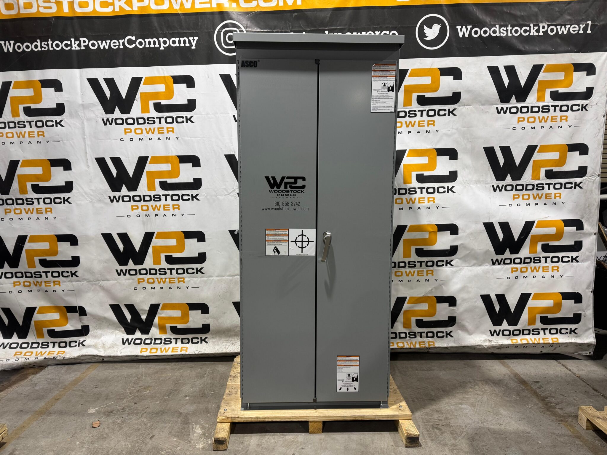 New 800 Amp ASCO H03AUSB30800NGXM Service Entrance Rated Automatic Transfer Switch