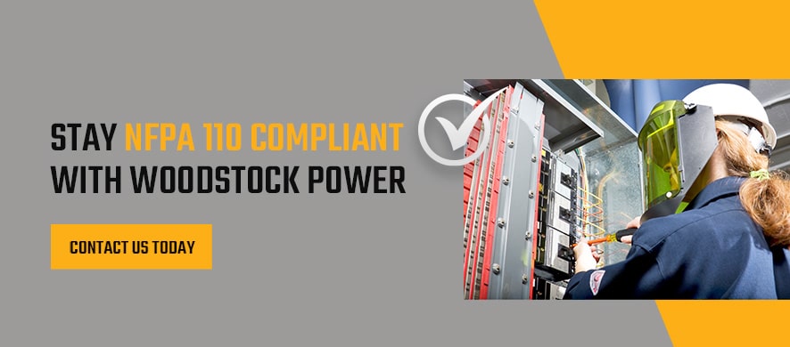 NFPA compliance with woodstock power