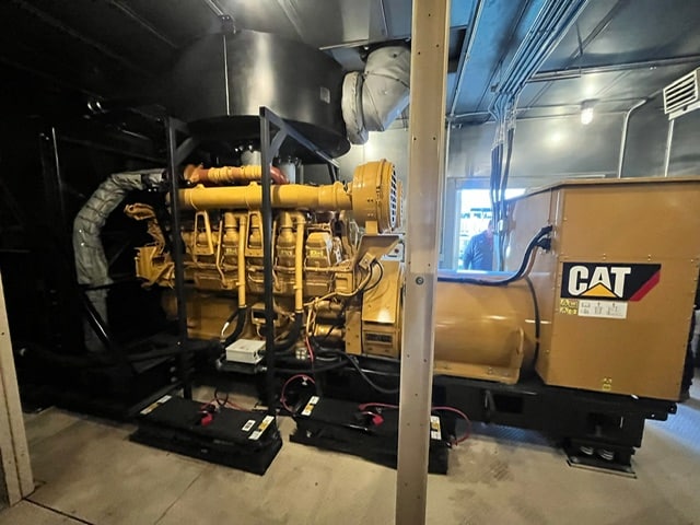 Used 1500 kW CAT 3512C Diesel Generator – EPA Tier 2