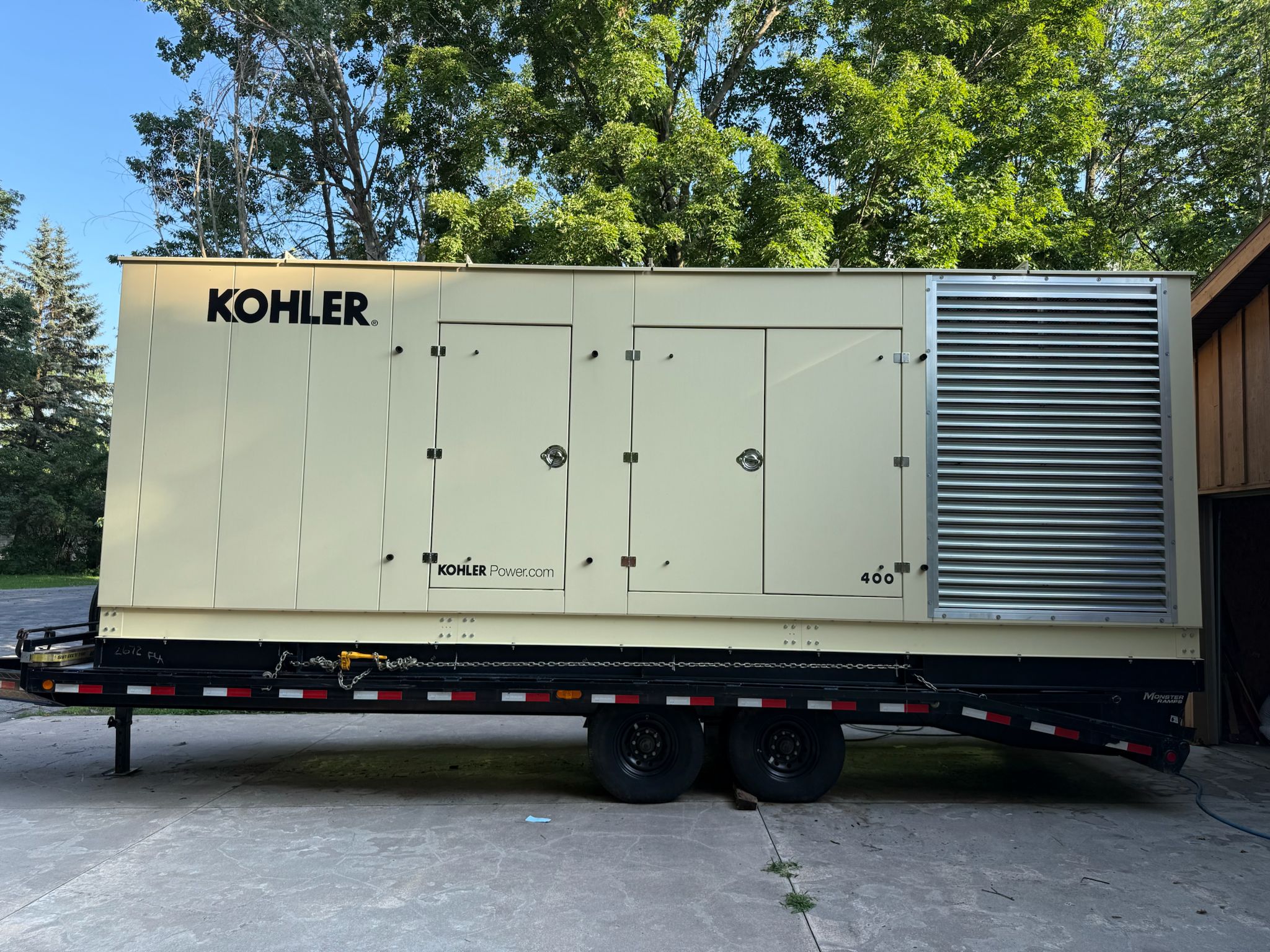 Surplus 400 kW Kohler 400REZXB Natural Gas Generator – EPA Certified