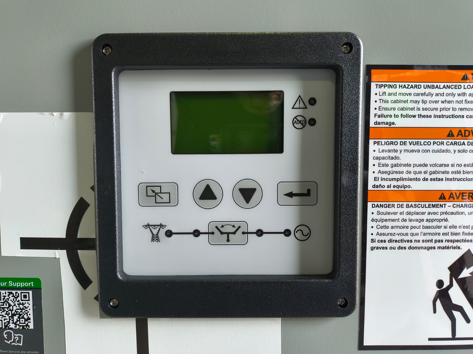 New 400 Amp ASCO Series 300 J03ATSA30400NGXF Automatic Transfer