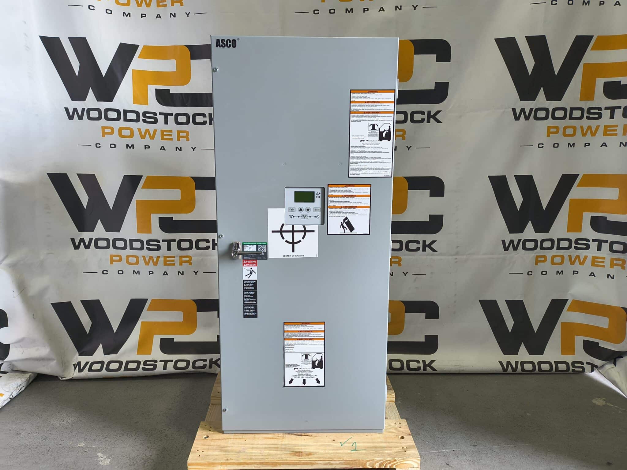 New 400 Amp ASCO Series 300 J03ATSA30400CGXC Automatic Transfer Switch