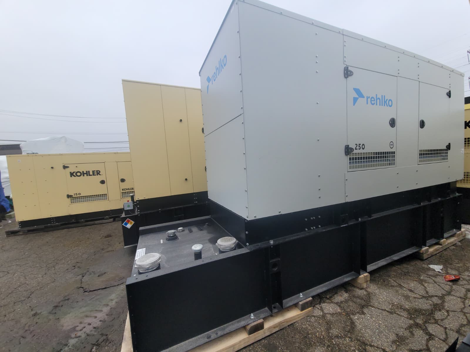 New 250 kW Kohler-Rehlko 250REOZJE Diesel Generator – EPA Tier 3