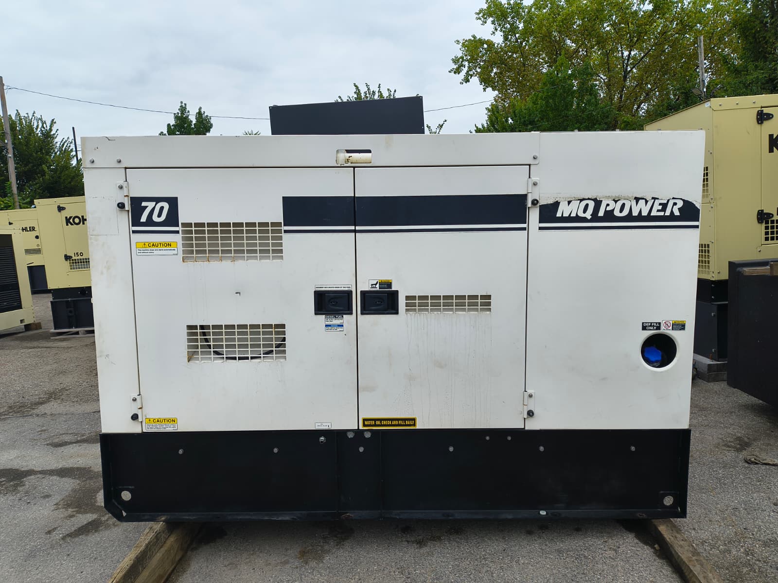 Used 56 KW Multiquip DCA-70SSIU4F Portable Diesel Generator – EPA Tier 4 Final