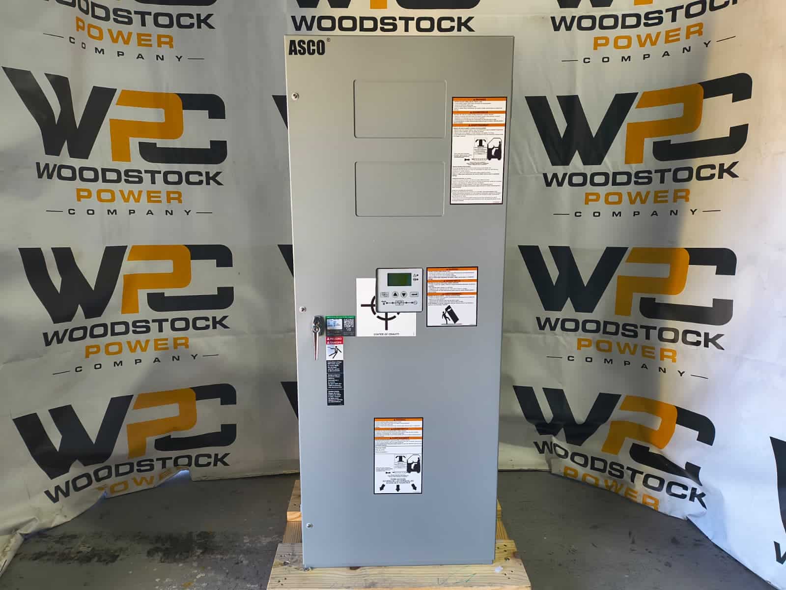 New 600 Amp ASCO J03ATSA30600CGXC Automatic Transfer Switch