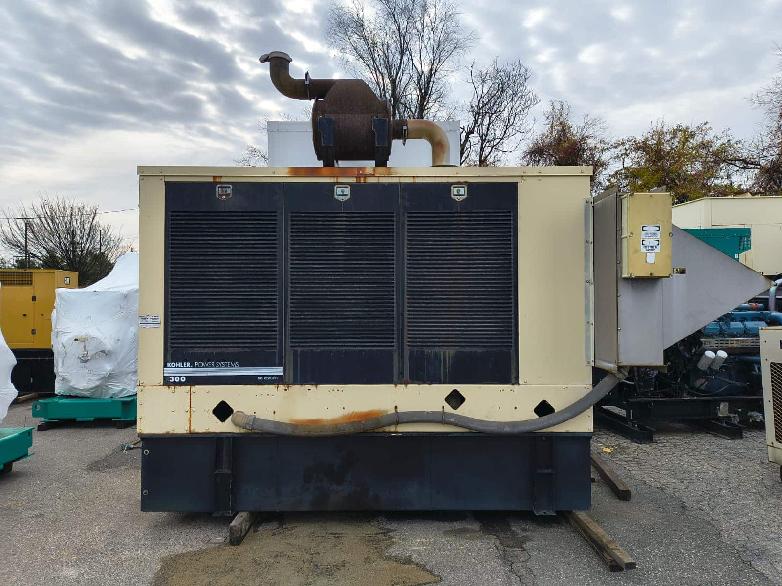 Used 300 kW Kohler 300REOZD Diesel Generator – EPA Tier 2