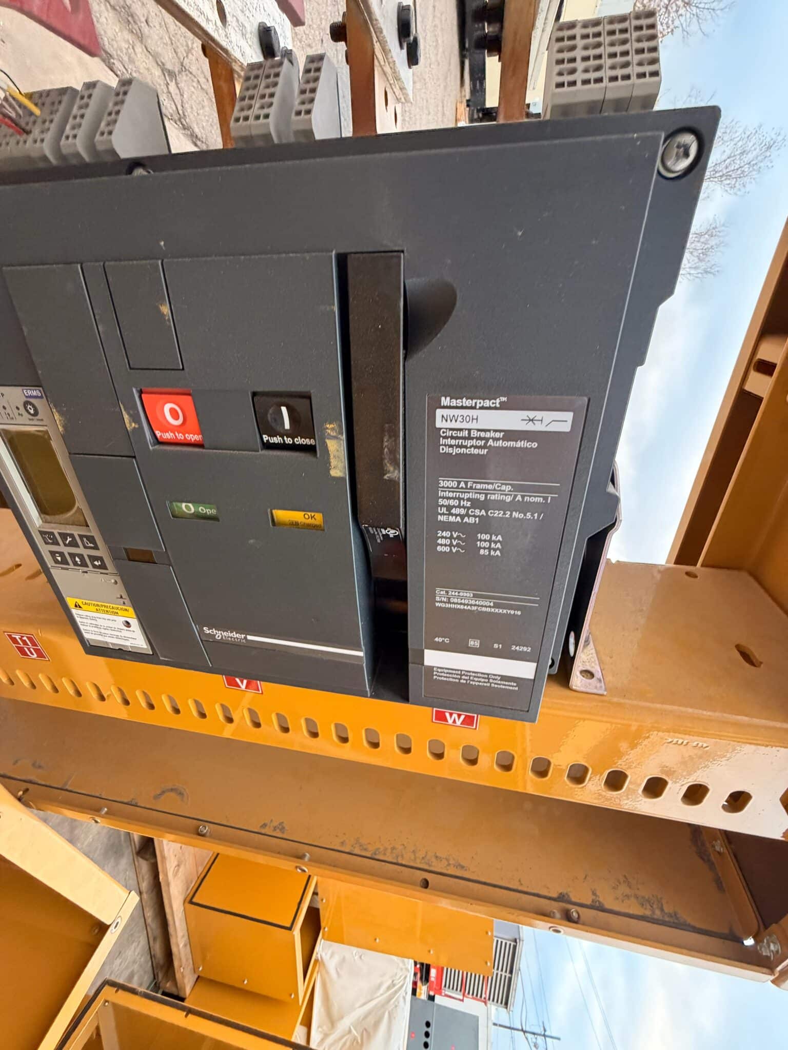 Used 3000 Amp Square D NW30H LSI Breakers (13 Available)