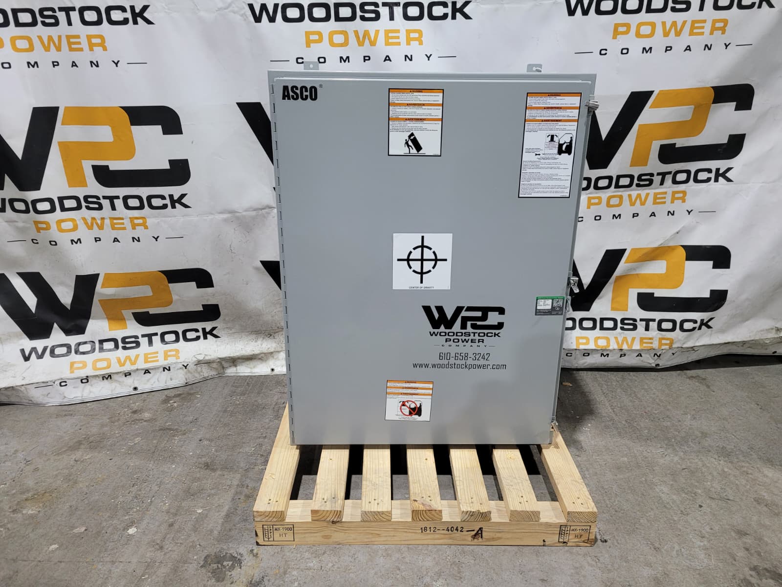 New 200 Amp ASCO Series 300 D03AUSB30200CGXM Service Entrance Rated Automatic Transfer Switch