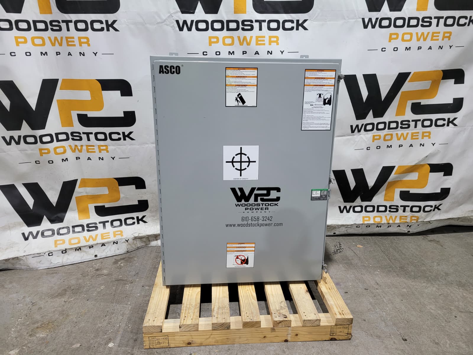 New 200 Amp ASCO Series 300 D03AUSB30200CGXM Service Entrance Rated Automatic Transfer Switch