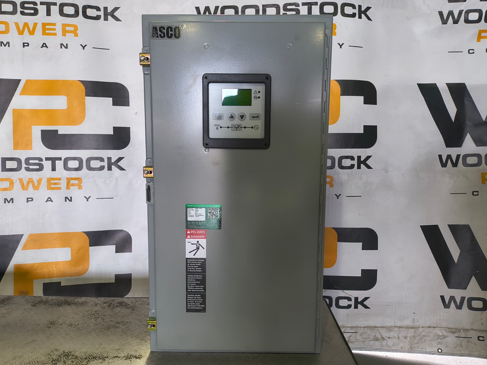 New 200 Amp ASCO Series 300 D03ATSB30200NGXF Automatic Transfer Switch