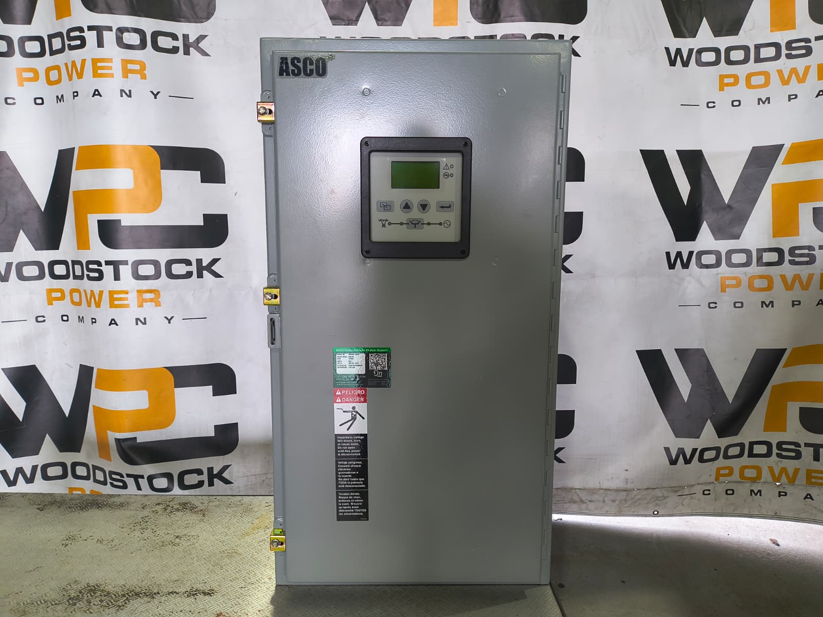 New 200 Amp ASCO Series 300 D03ATSB30200NGXF Automatic Transfer Switch