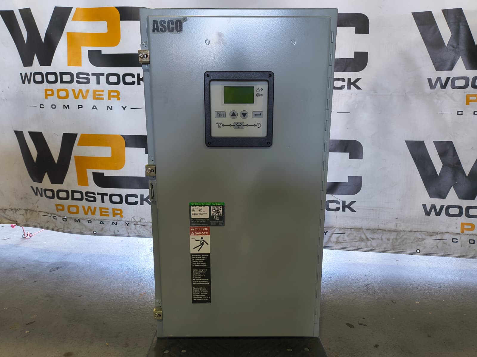 New 200 Amp ASCO Series 300 D03ATSB30200NGXF Automatic Transfer Switch