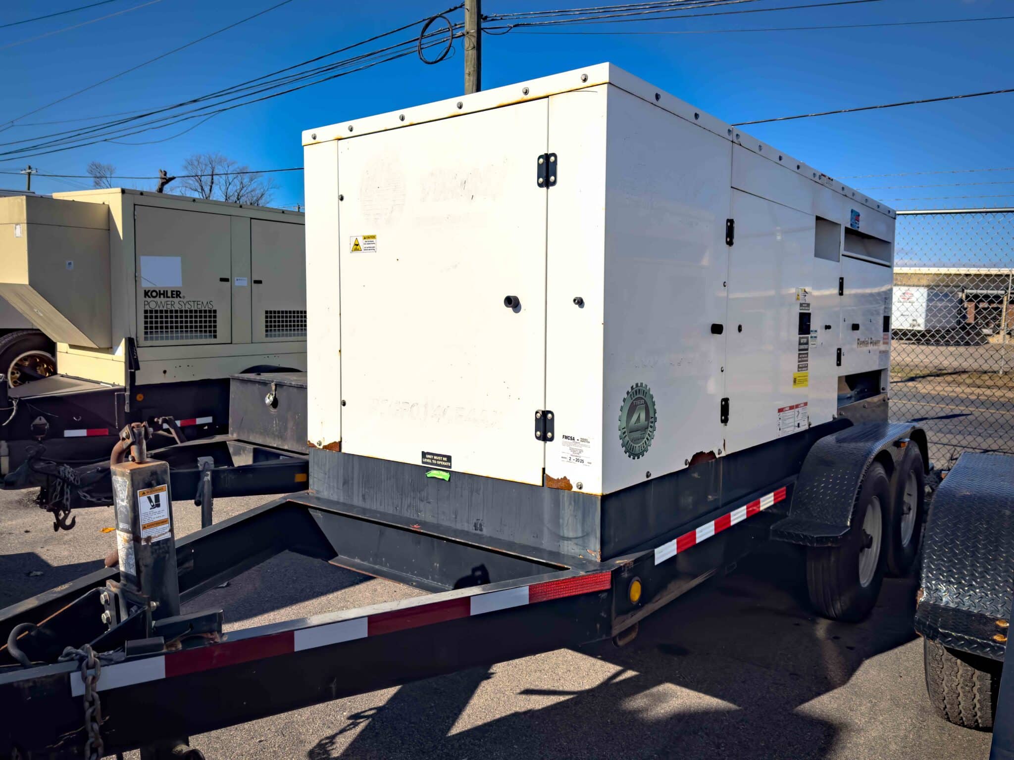 Used 150 kW Cummins C150D2RE Portable Diesel Generator – EPA Tier 4 Final