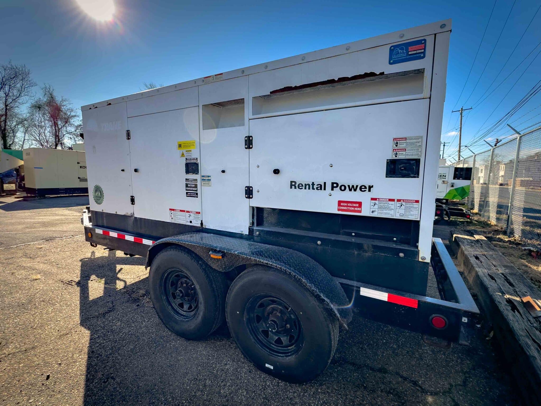 Used 150 kW Cummins C150D2RE Portable Diesel Generator – EPA Tier 4 Final