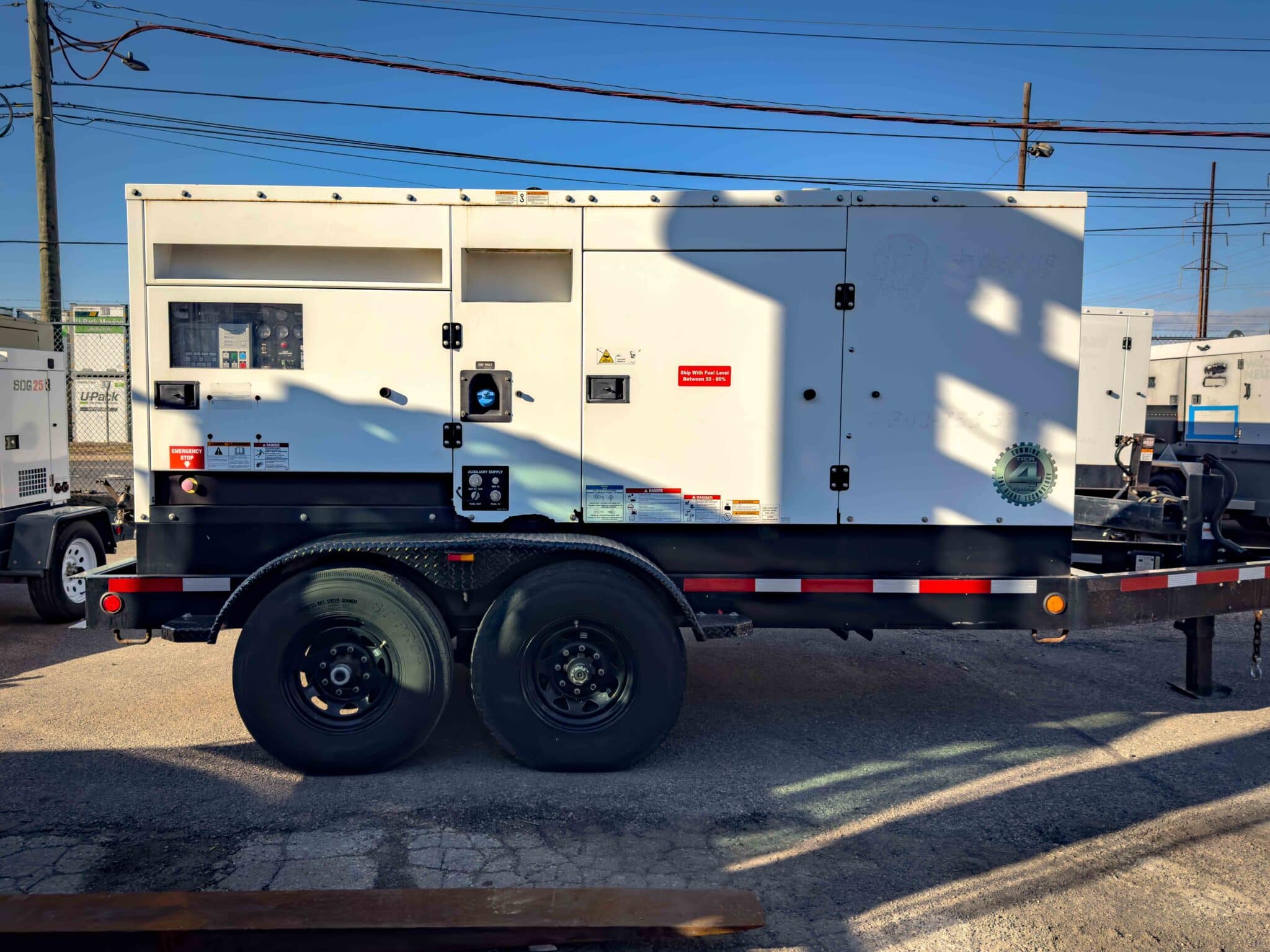 Used 150 kW Cummins C150D2RE Portable Diesel Generator – EPA Tier 4 Final