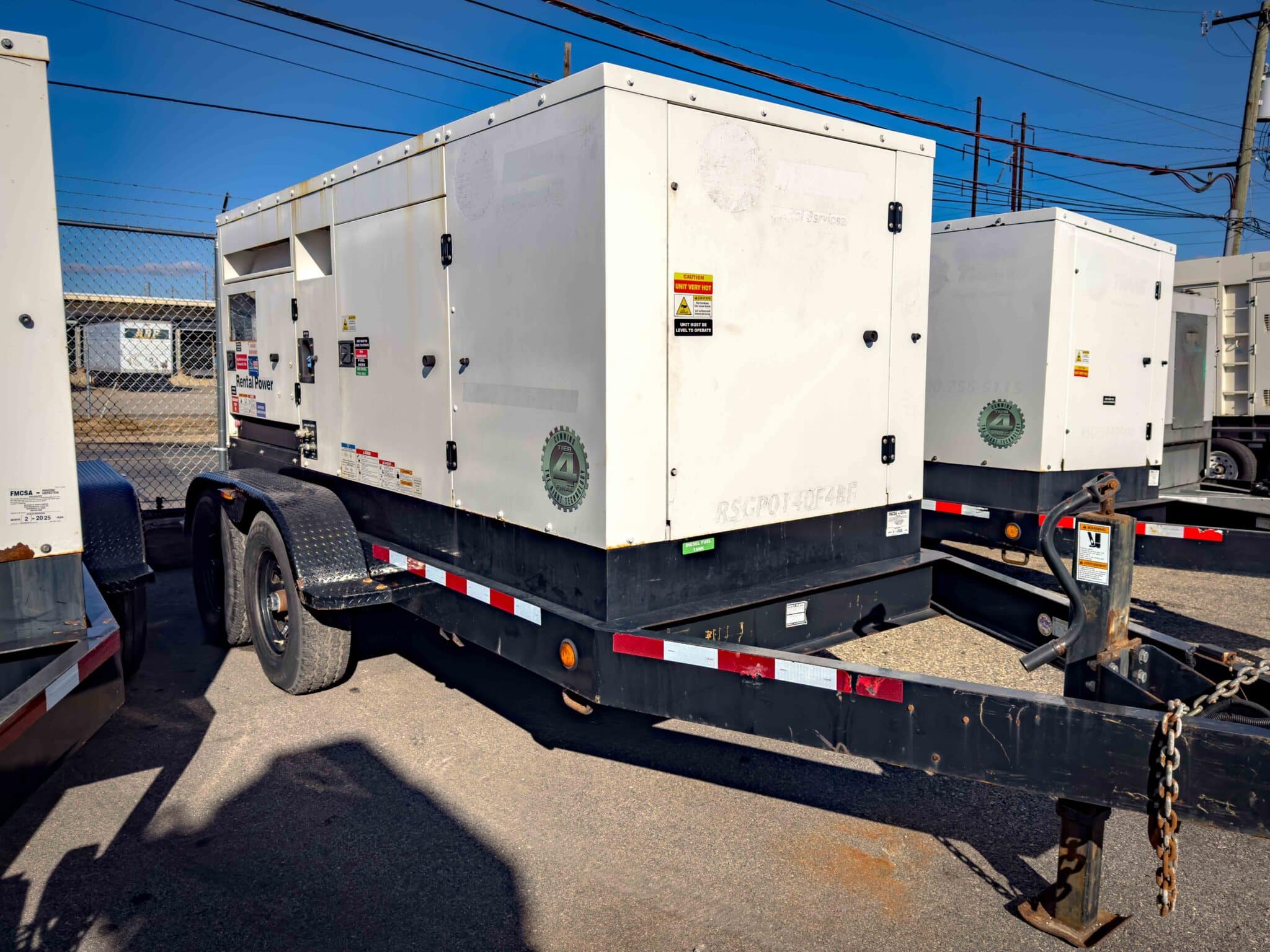 Used 150 kW Cummins C150D2RE Portable Diesel Generator – EPA Tier 4 Final