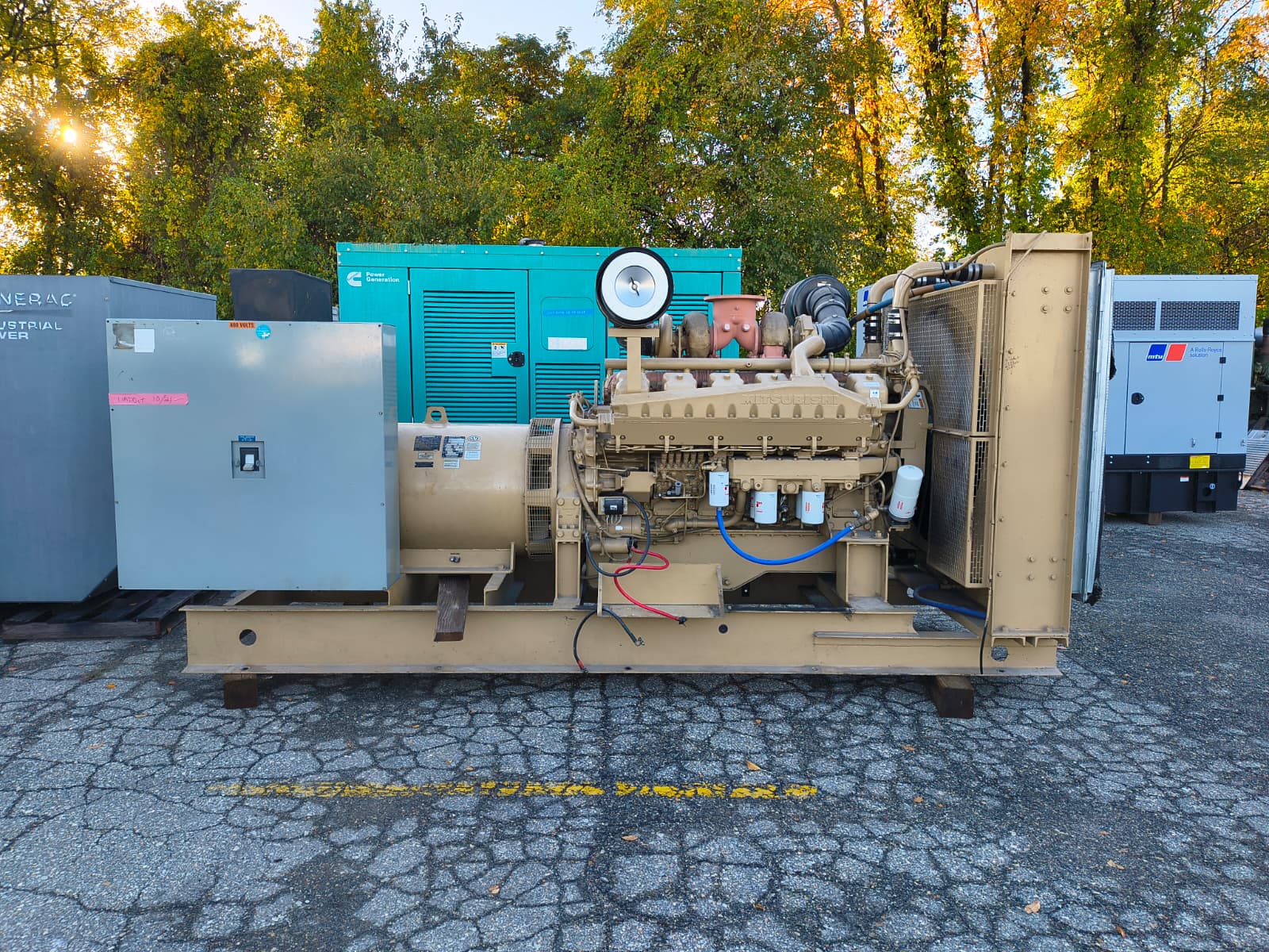 Used 750 kW Katolight D750DRY4 Diesel Generator