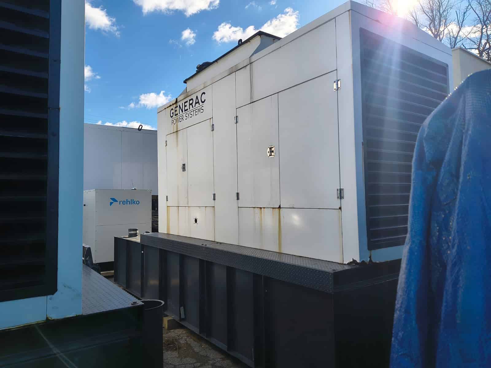 Used 600 kW Generac MB600 Bi-Fuel Generator