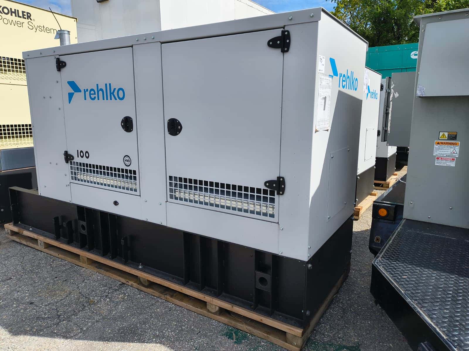 New 100 kW Kohler-Rehlko 100REOZJF Diesel Generator – EPA Tier 3