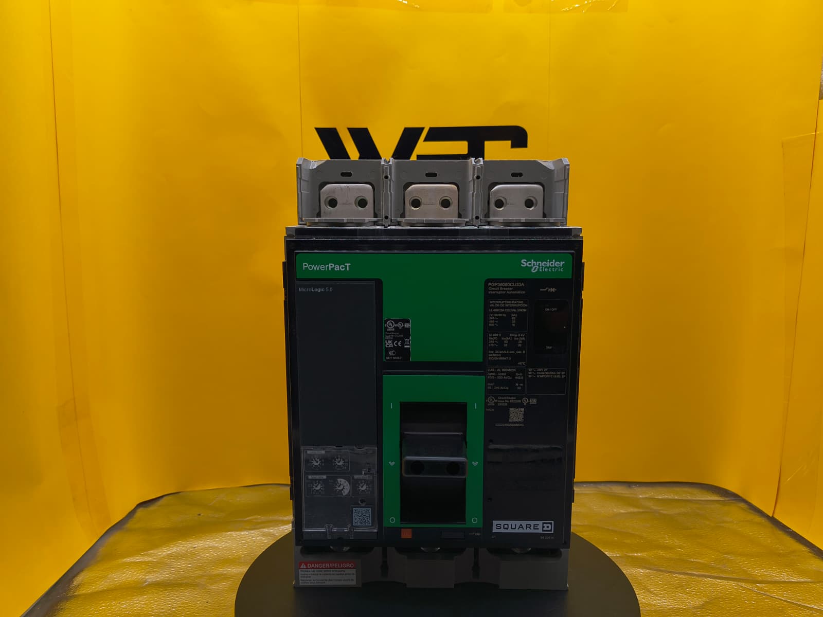 New 800 Amp Square D PGP36080CU33A LSI Breaker (10 Available)