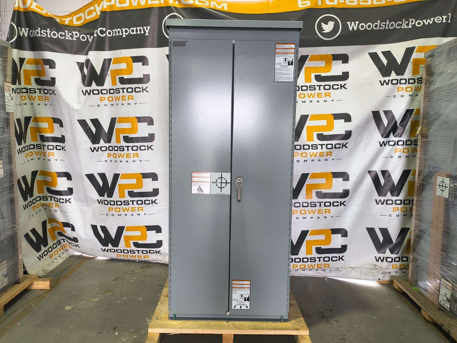 New 600 Amp ASCO J03AUSB30600NGXM Service Entrance Rated Automatic Transfer Switch