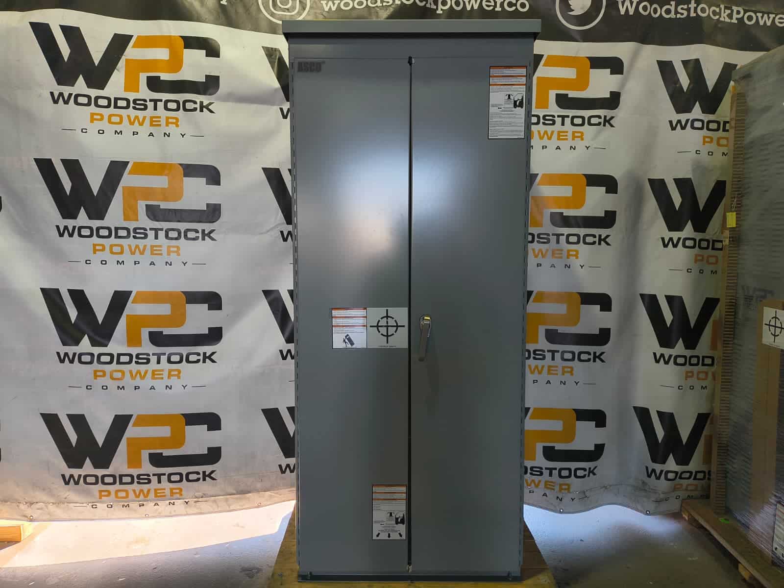 New 600 Amp ASCO J03AUSB30600CGXM Service Entrance Rated Automatic Transfer Switch