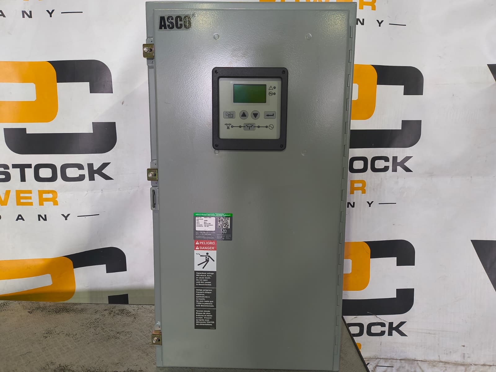 New 200 Amp ASCO Series 300 D03ATSA30200NGXF Automatic Transfer Switch