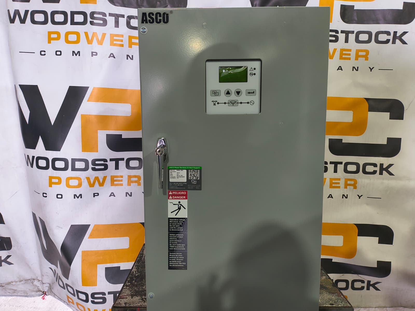 New 104 Amp ASCO Series 300 D03ATSB30104CGXC Automatic Transfer Switch