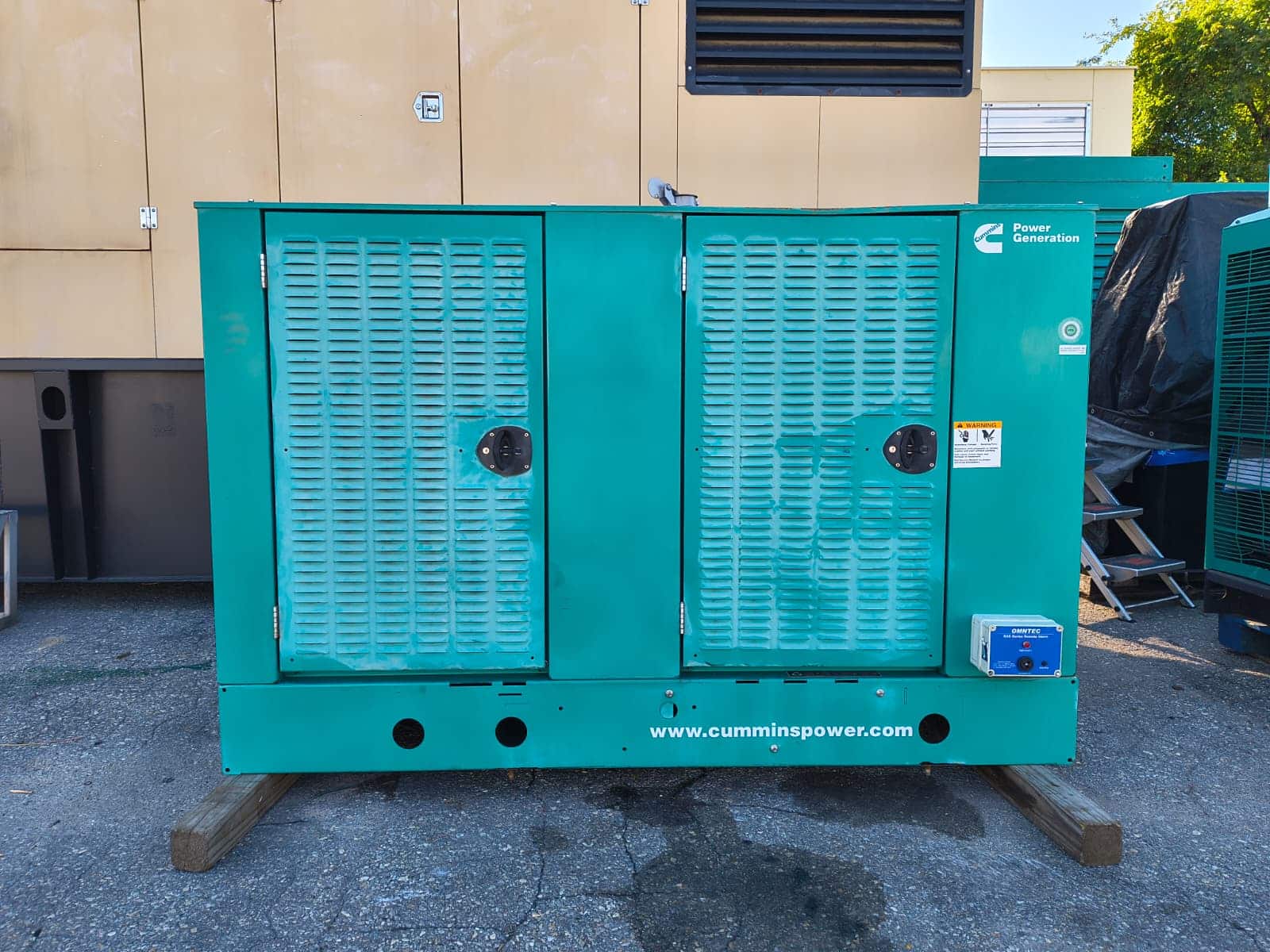 Used 80 kW Cummins DSFAE Diesel Generator – EPA Tier 3
